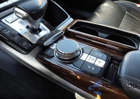 2017 Genesis G90 3.3T Premium из США, поврежденный, VIN KMHG34JA6HU027207